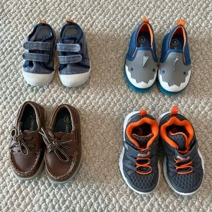 Baby boy size 5 shoe lot